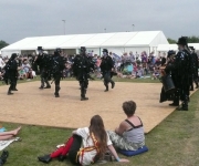 dancing on the main stage